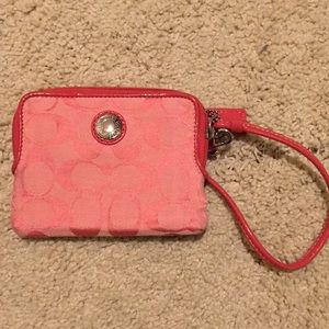 Coach wristlet
